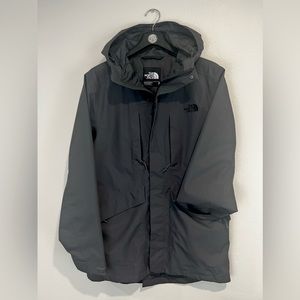 Brand new North Face Medium El Misti Trench I in asphalt grey. Tags in pocket.